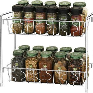 SimpleHouseware 2-Tier Kitchen Counter Organizer S